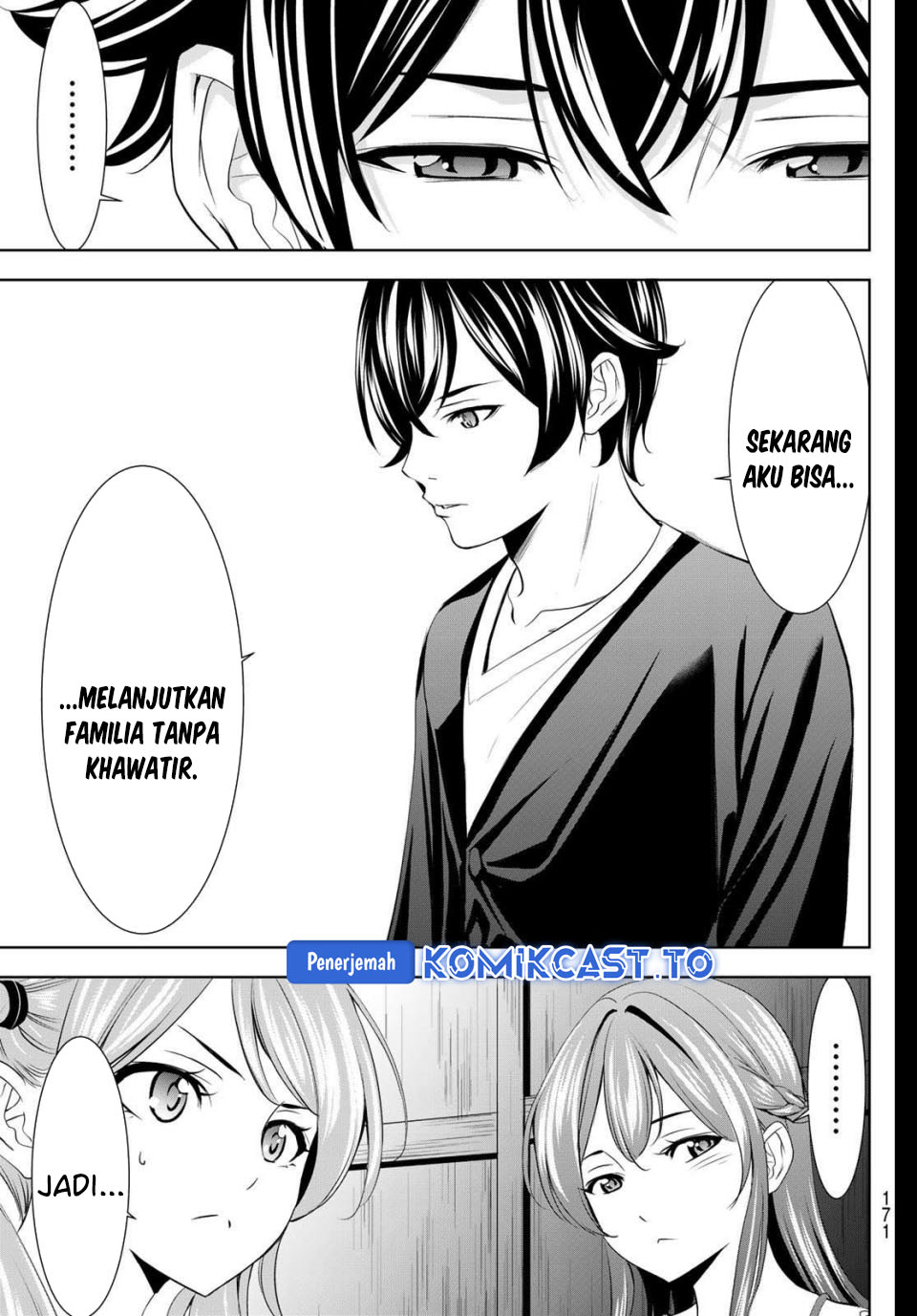 Megami no Kafeterasu (Goddess Café Terrace) Chapter 215 Bahasa Indonesia