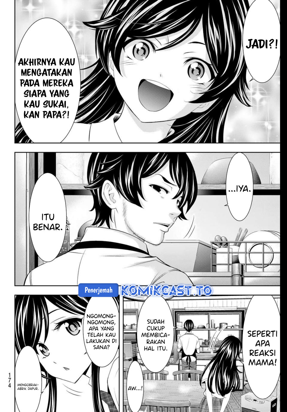 Megami no Kafeterasu (Goddess Café Terrace) Chapter 215 Bahasa Indonesia
