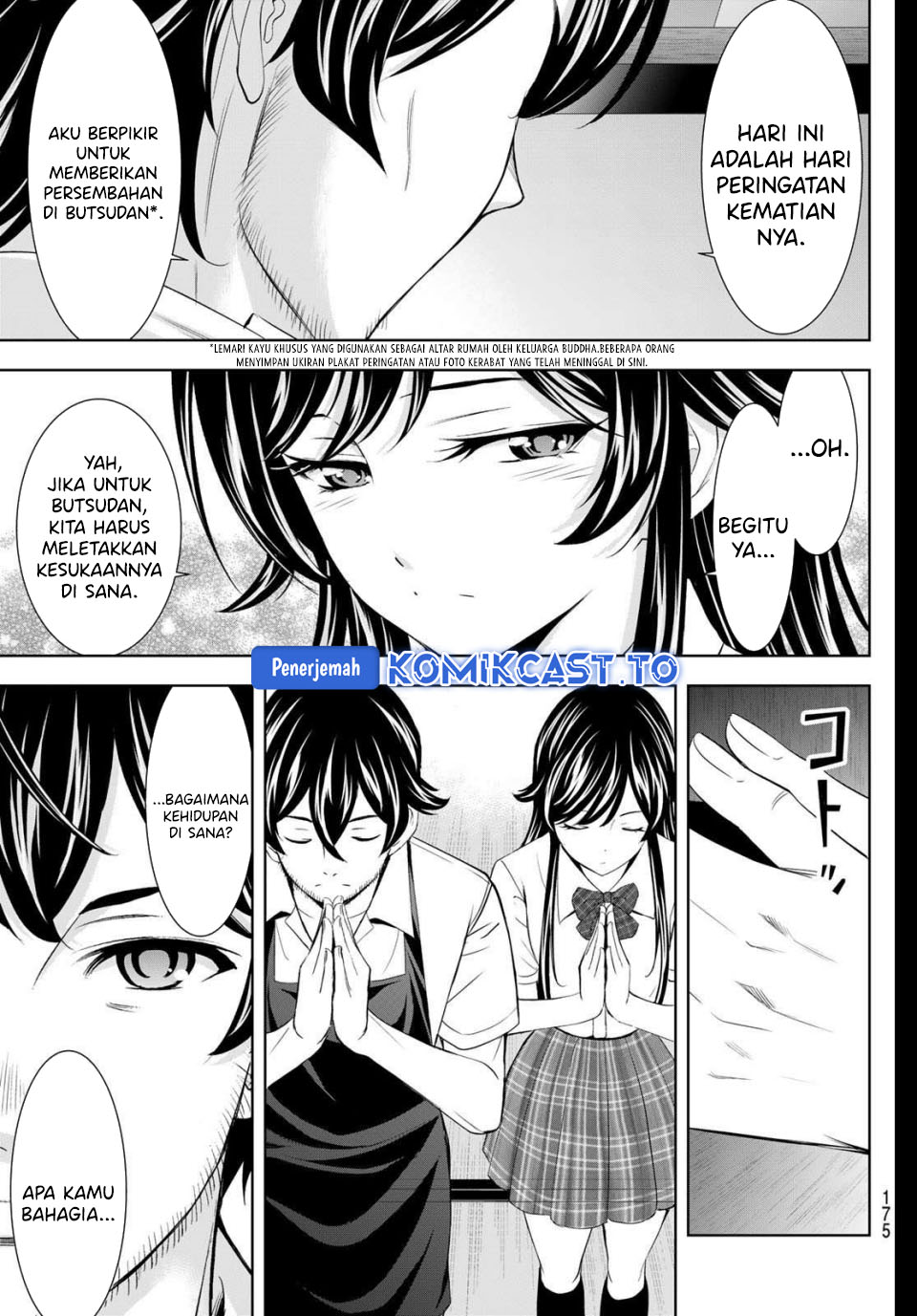 Megami no Kafeterasu (Goddess Café Terrace) Chapter 215 Bahasa Indonesia