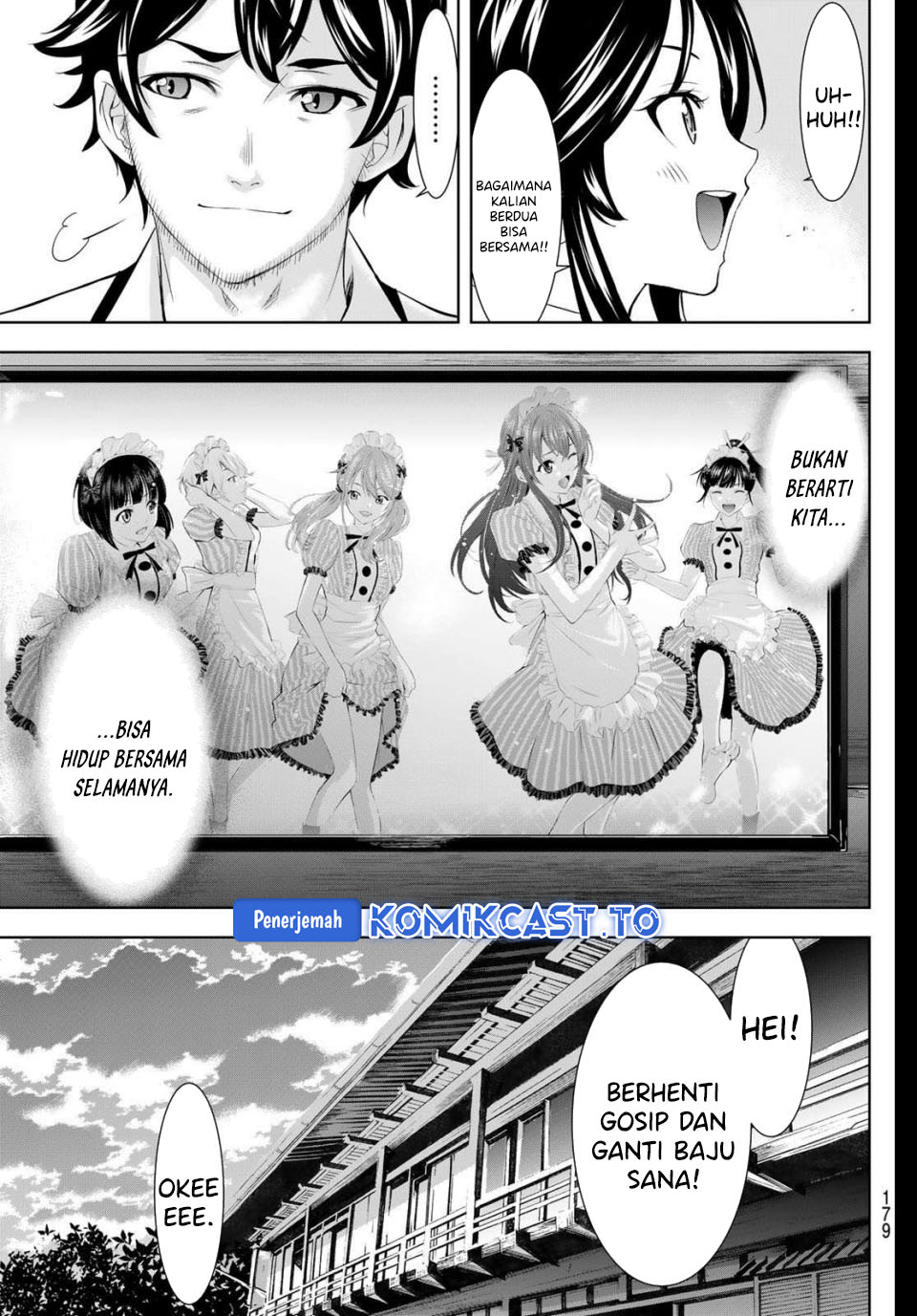 Megami no Kafeterasu (Goddess Café Terrace) Chapter 215 Bahasa Indonesia