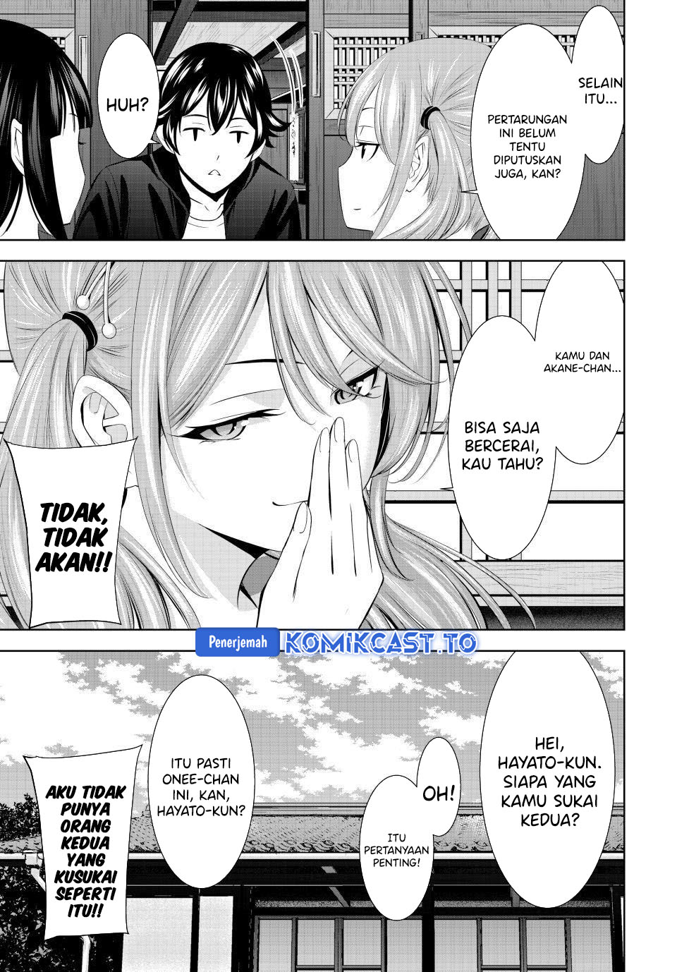 Megami no Kafeterasu (Goddess Café Terrace) Chapter 217 Bahasa Indonesia