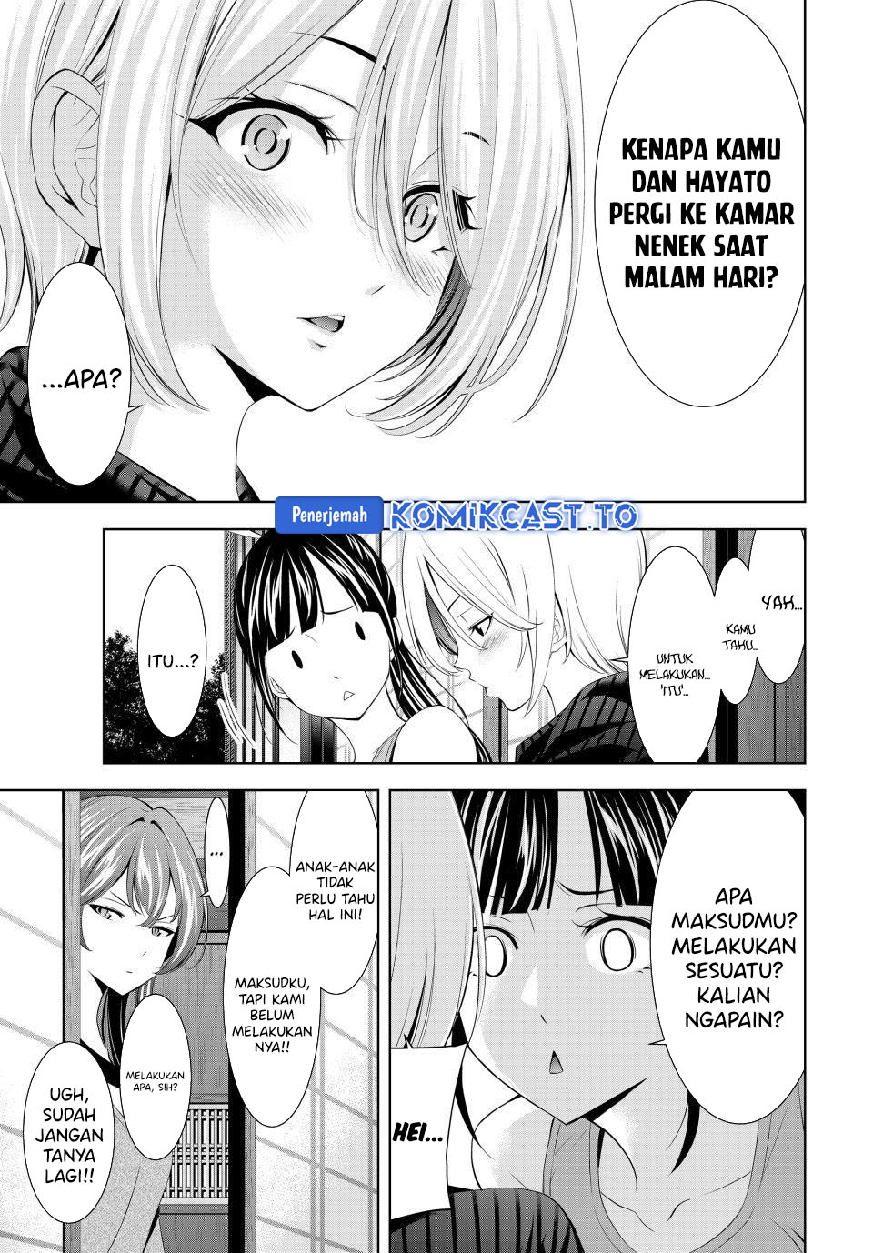 Megami no Kafeterasu (Goddess Café Terrace) Chapter 217 Bahasa Indonesia