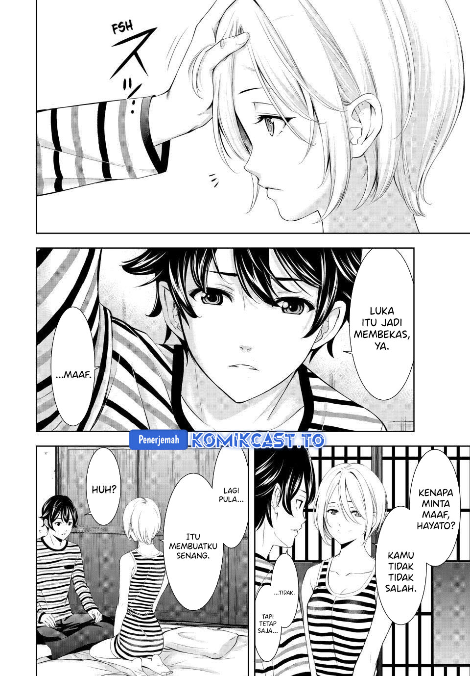 Megami no Kafeterasu (Goddess Café Terrace) Chapter 217 Bahasa Indonesia