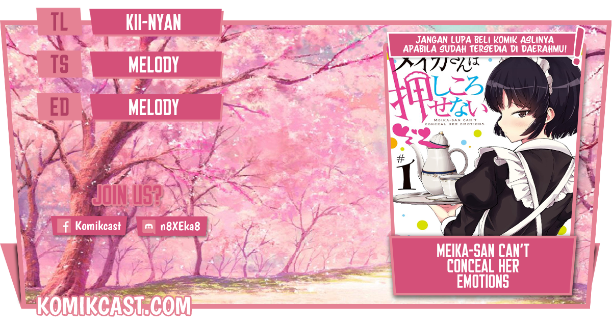 Meika-san Can’t Conceal Her Emotions Chapter 23 Bahasa Indonesia