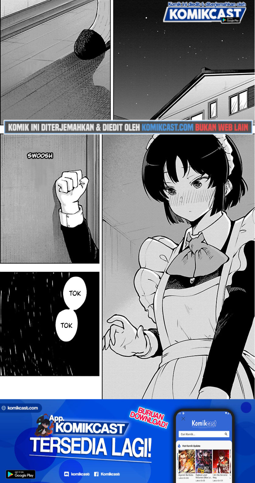 Meika-san Can’t Conceal Her Emotions Chapter 23 Bahasa Indonesia