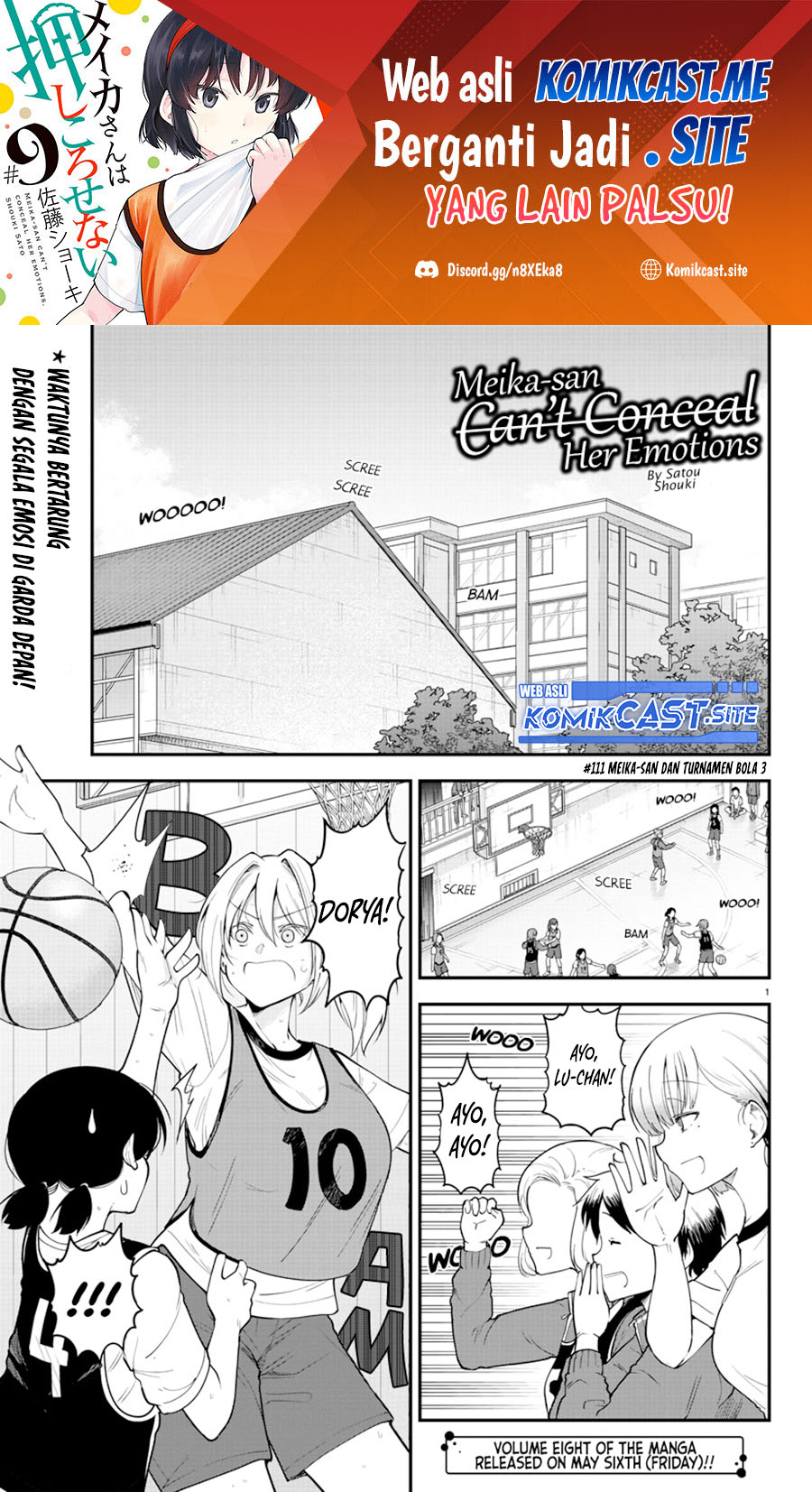 Meika-san Can’t Conceal Her Emotions (Serialization) chapter 111