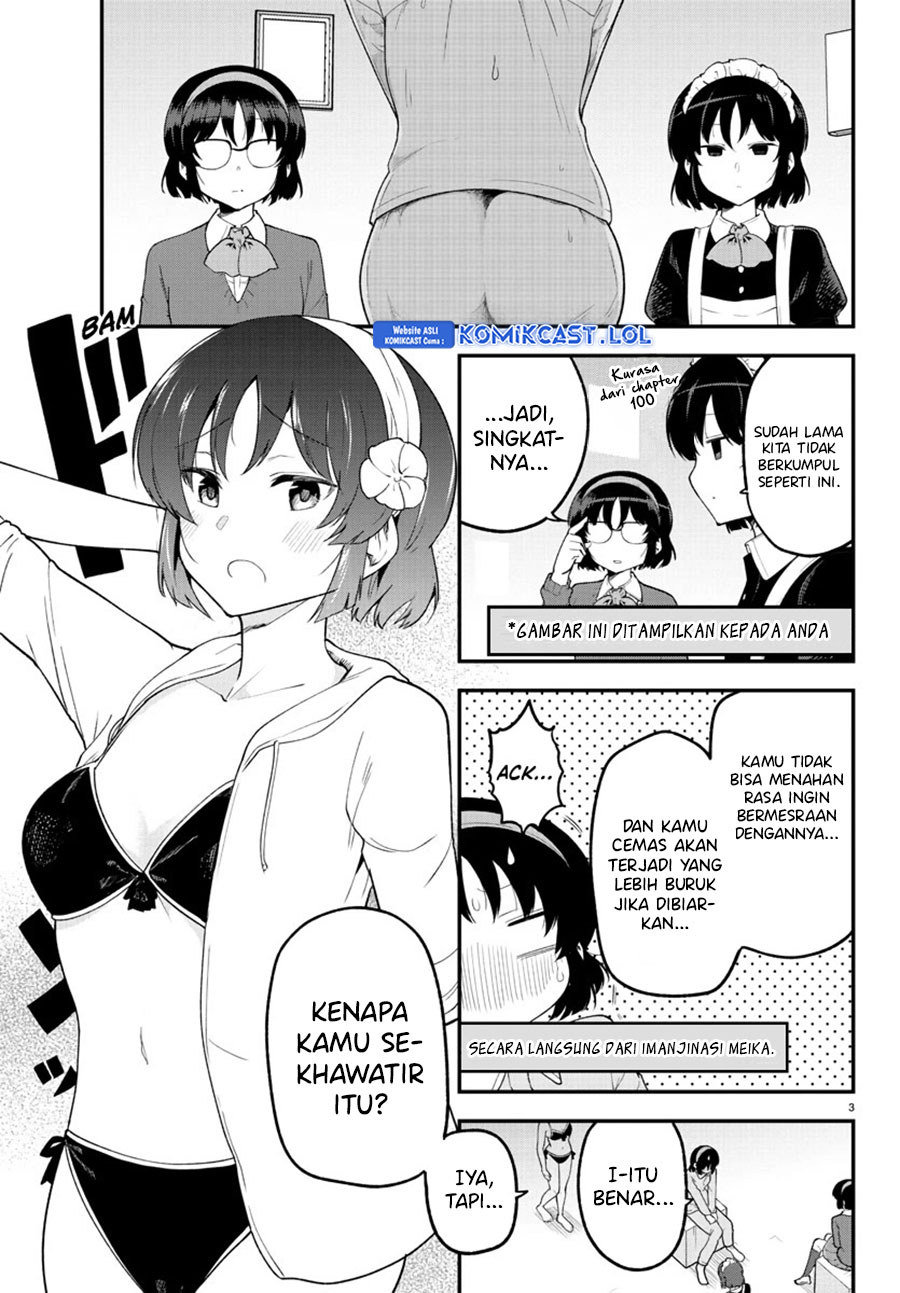 Meika-san Can’t Conceal Her Emotions Chapter 128 Bahasa Indonesia