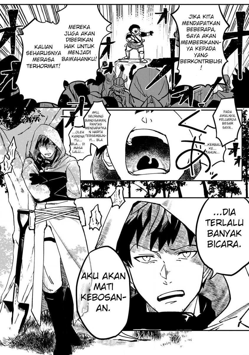 Meikyuu Gurashi no Boukensha wa Dungeon Master wo Yametai Chapter 01 Bahasa Indonesia