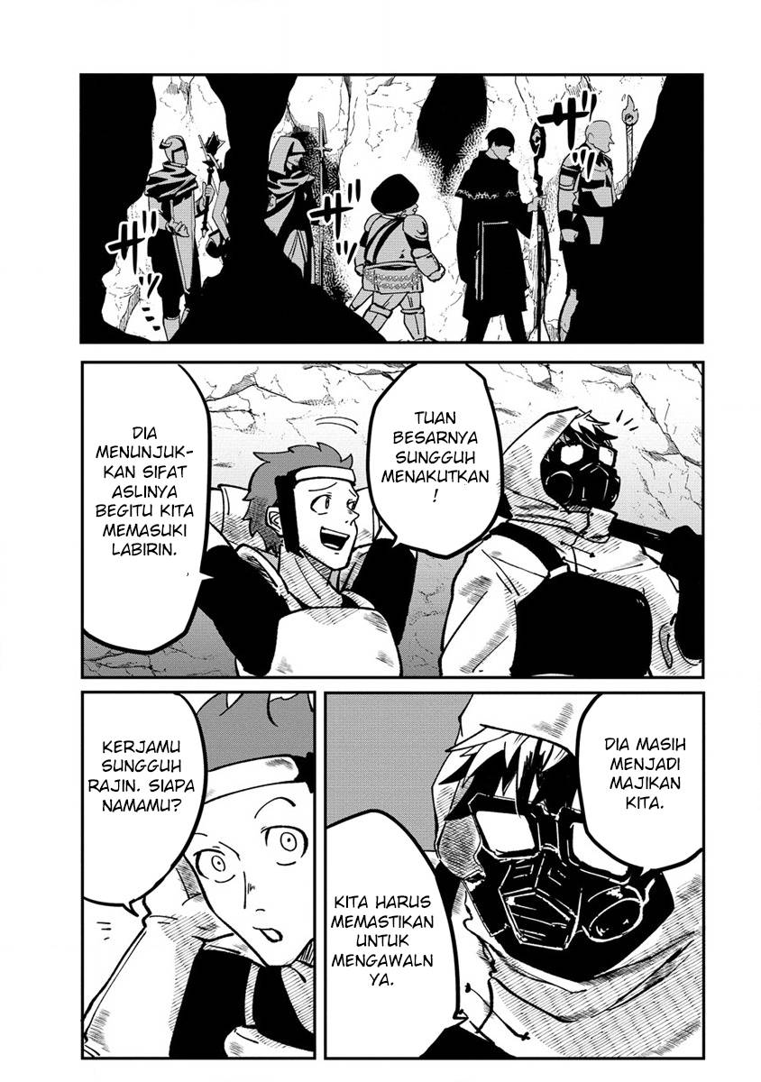 Meikyuu Gurashi no Boukensha wa Dungeon Master wo Yametai Chapter 01 Bahasa Indonesia