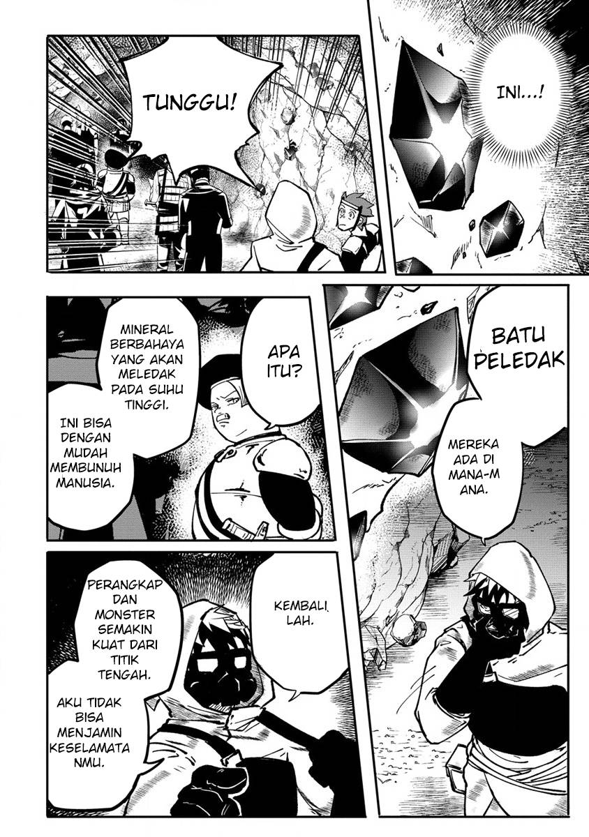 Meikyuu Gurashi no Boukensha wa Dungeon Master wo Yametai Chapter 01 Bahasa Indonesia