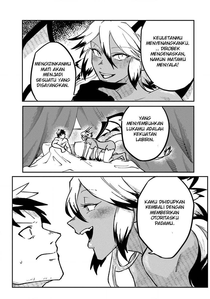 Meikyuu Gurashi no Boukensha wa Dungeon Master wo Yametai Chapter 01 Bahasa Indonesia