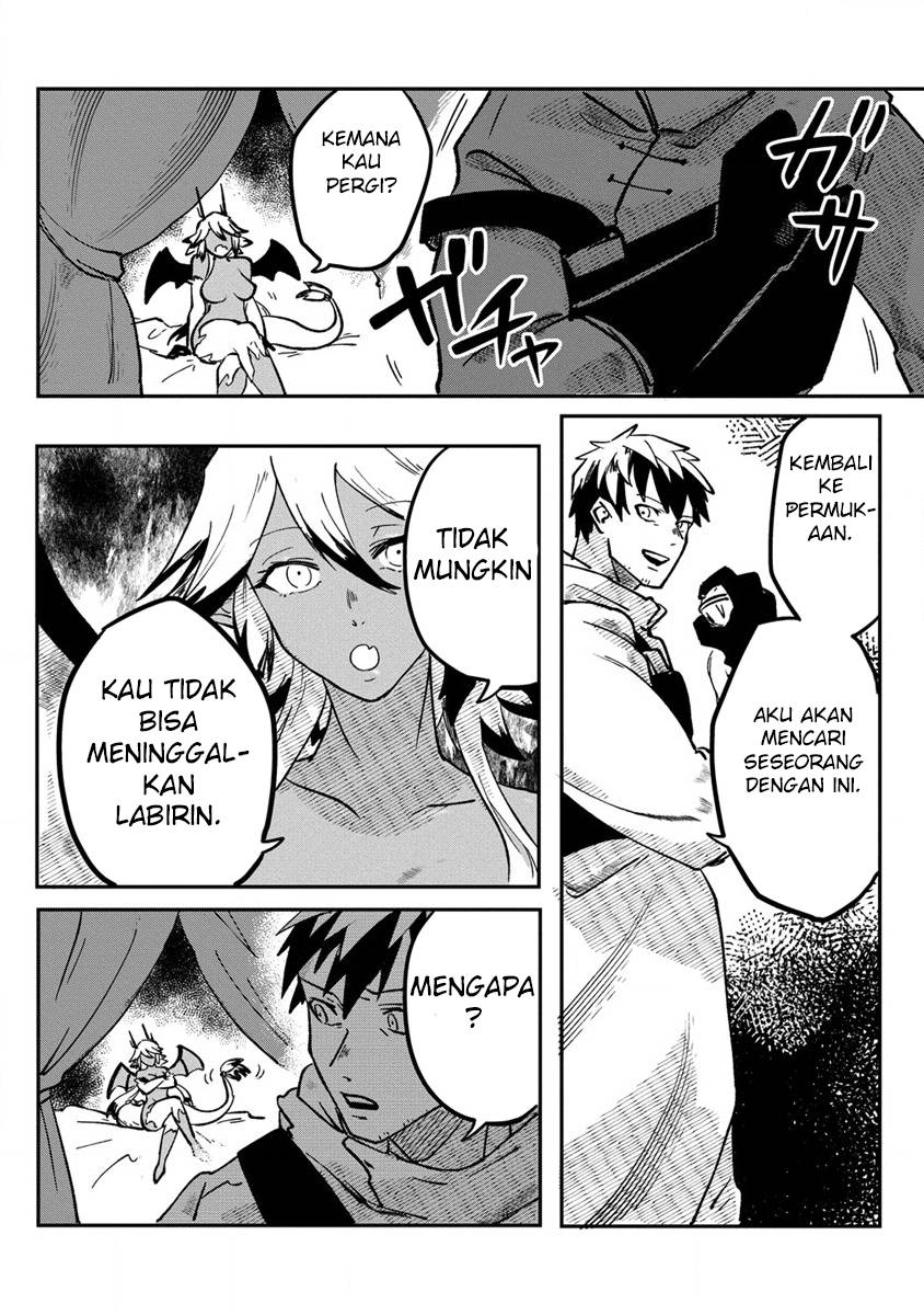 Meikyuu Gurashi no Boukensha wa Dungeon Master wo Yametai Chapter 01 Bahasa Indonesia