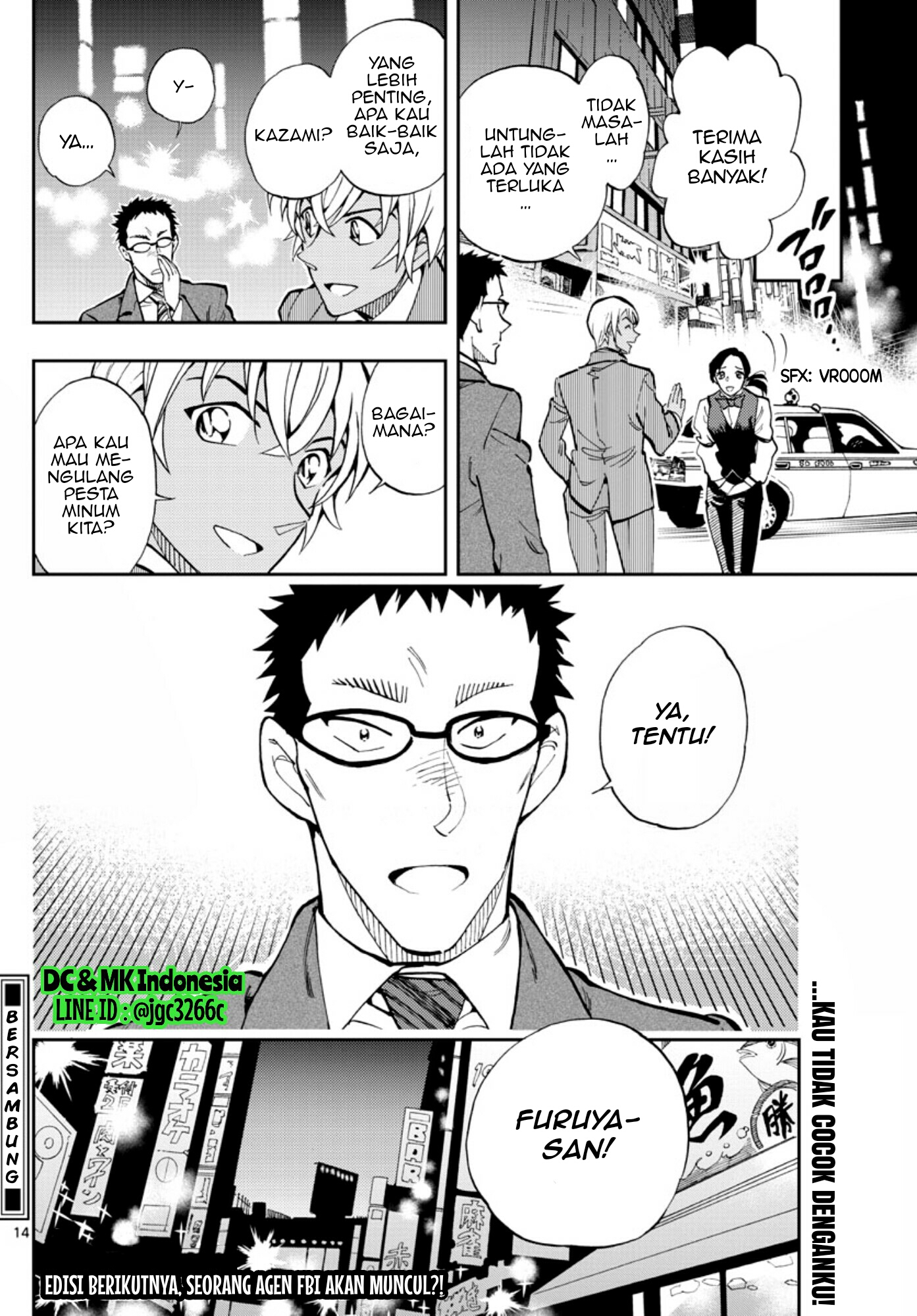 Meitantei Conan: Zero no Tea Time Chapter 11 Bahasa Indonesia