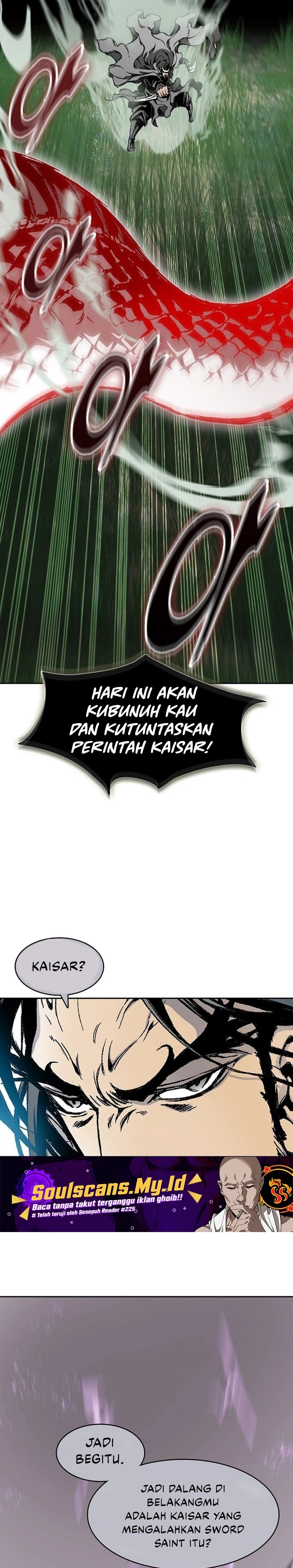 Memoir Of The King Of War Chapter 222 Bahasa Indonesia