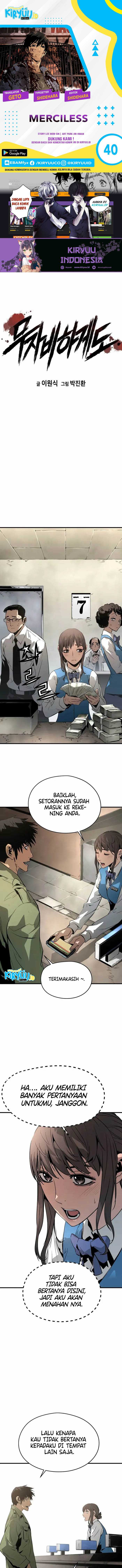 Mercilessly Chapter 40 END Bahasa Indonesia