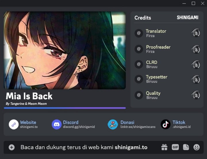 Mia Has Returned chapter 9
