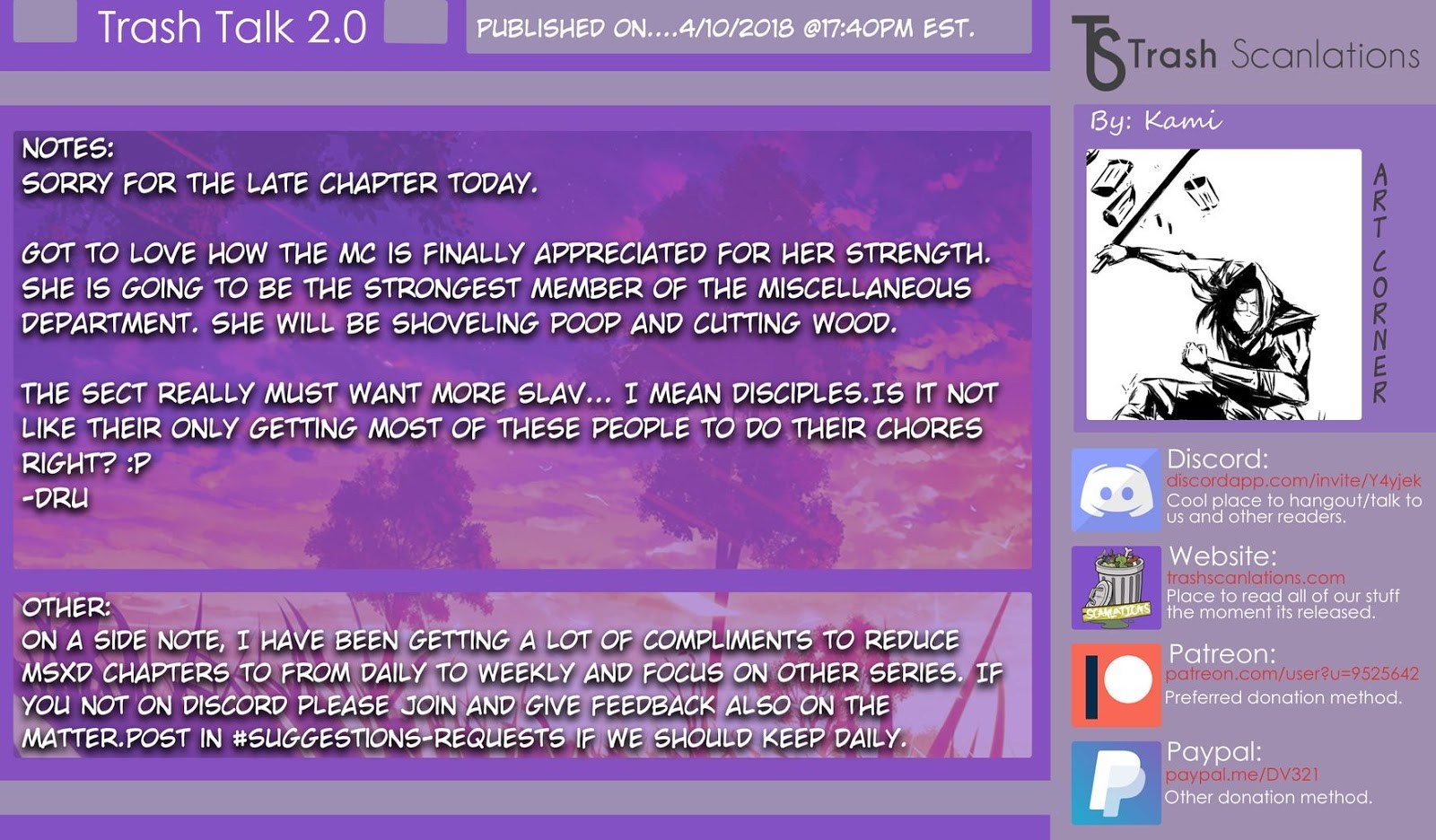 Miao Shou Xian Dan Chapter 07.1 Bahasa Indonesia