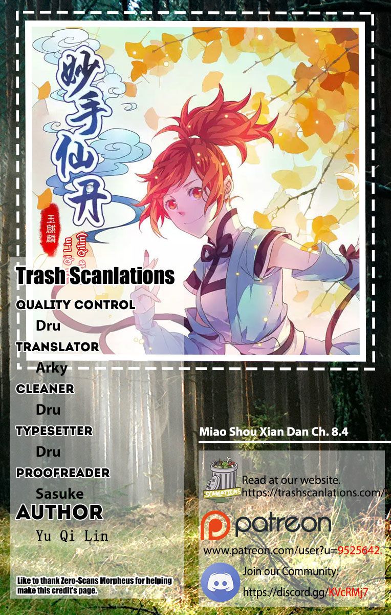 Miao Shou Xian Dan Chapter 08.4 Bahasa Indonesia