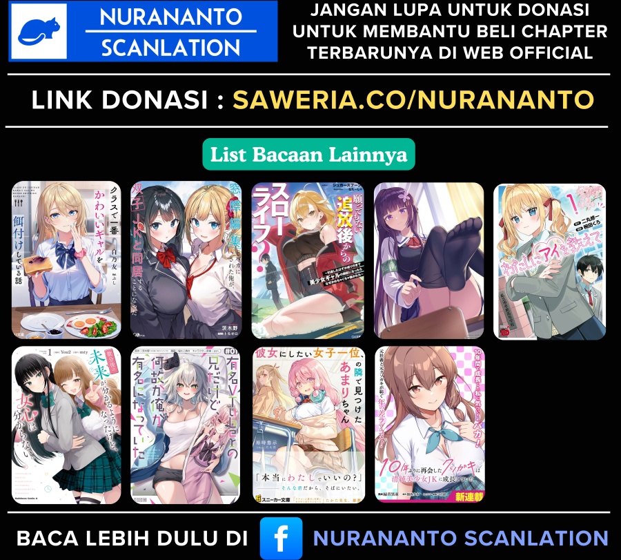 Midari ni Tsukasete wa Narimasen Chapter 06.2 Bahasa Indonesia