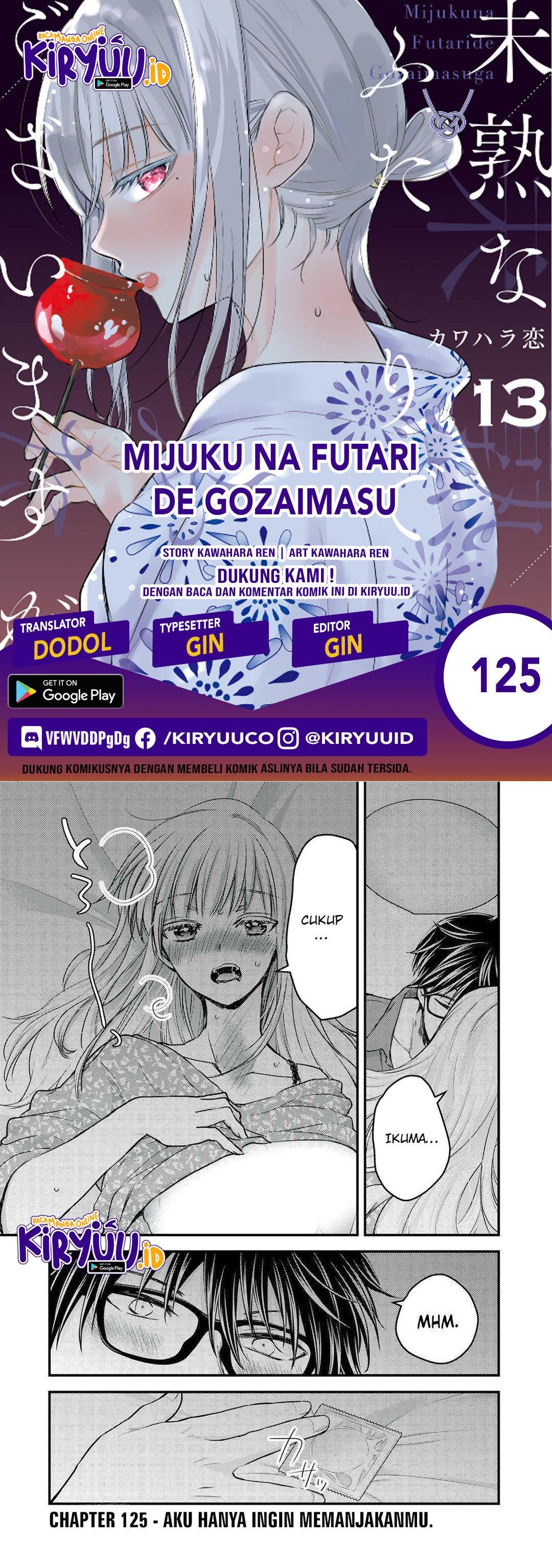 Mijuku na Futari de Gozaimasu ga Chapter 125 Bahasa Indonesia