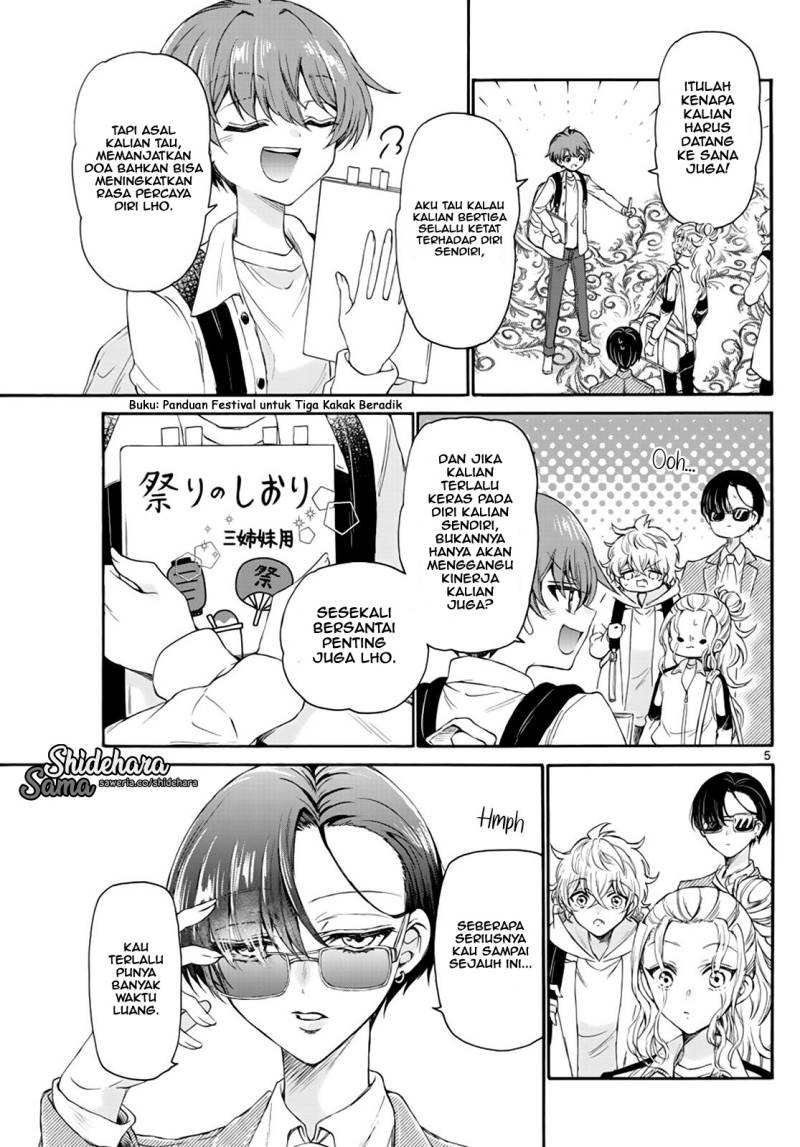 Mikadono Sanshimai wa Angai, Choroi chapter 9