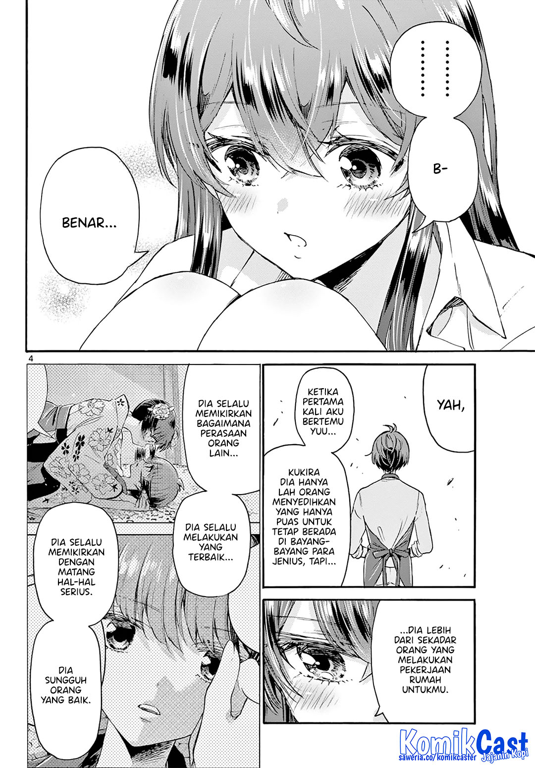 Mikadono Sanshimai wa Angai, Choroi Chapter 50 Bahasa Indonesia