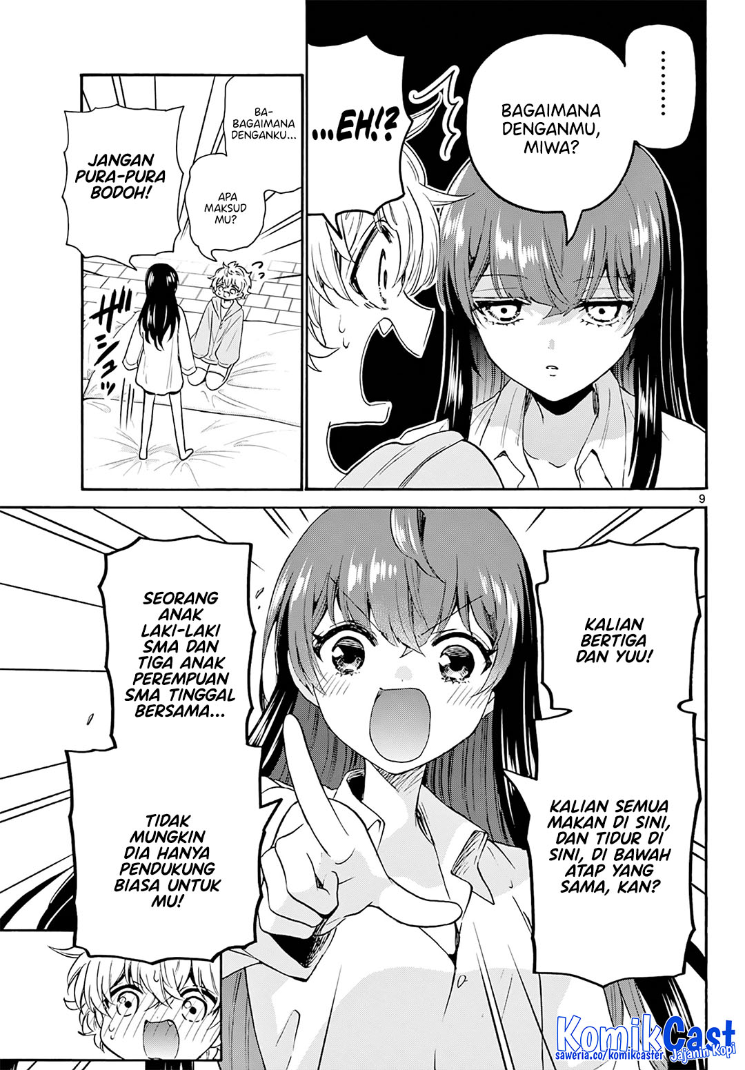 Mikadono Sanshimai wa Angai, Choroi Chapter 50 Bahasa Indonesia