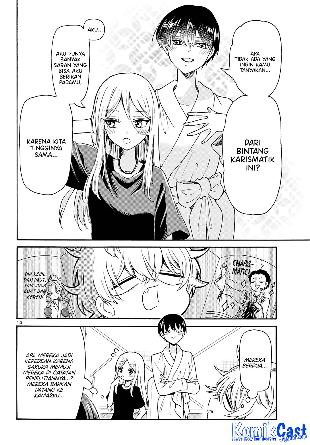 Mikadono Sanshimai wa Angai, Choroi Chapter 50 Bahasa Indonesia