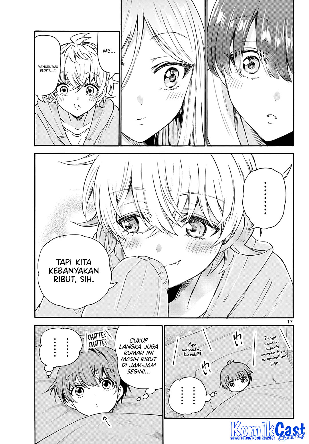 Mikadono Sanshimai wa Angai, Choroi Chapter 50 Bahasa Indonesia