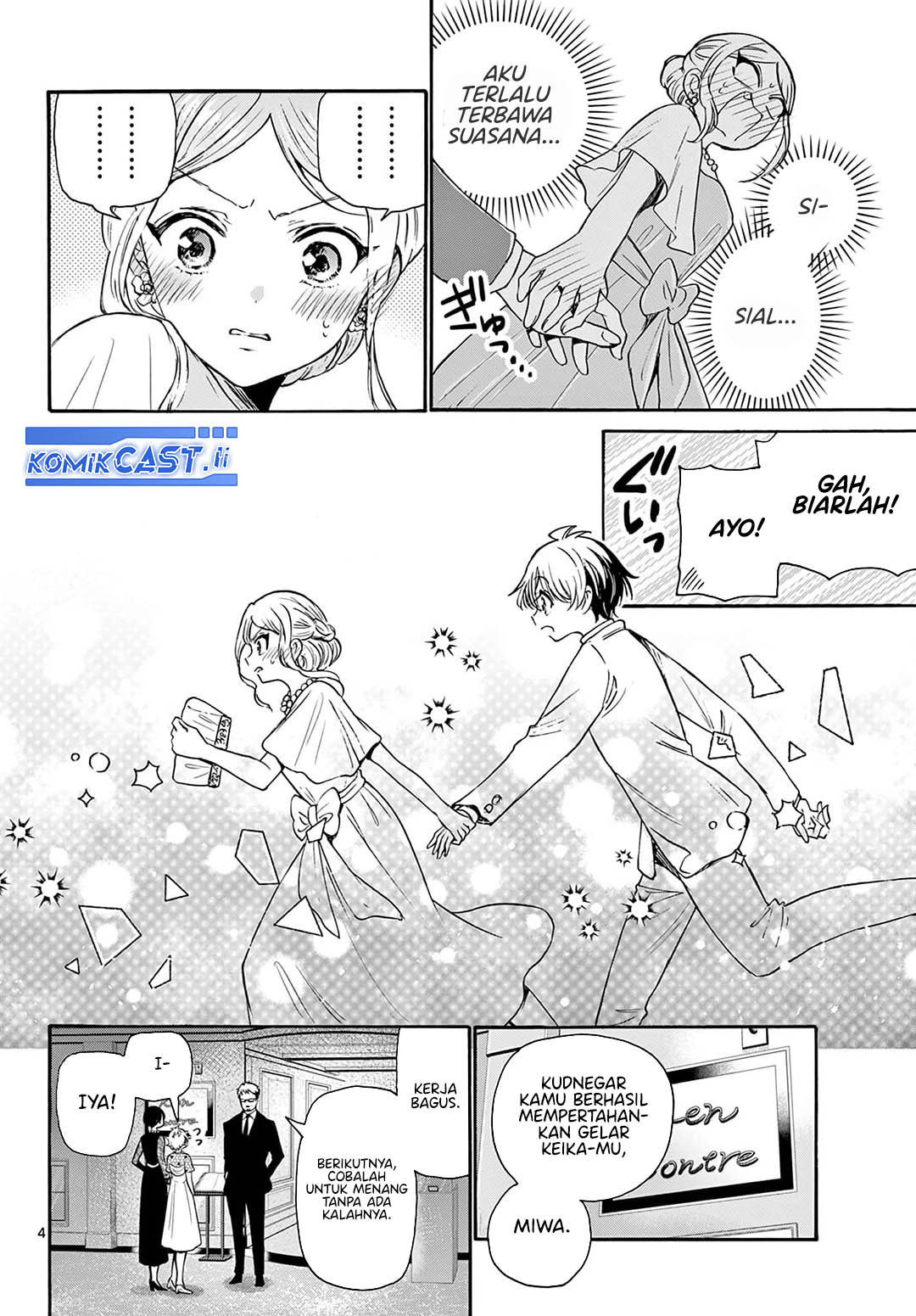 Mikadono Sanshimai wa Angai, Choroi Chapter 55 Bahasa Indonesia