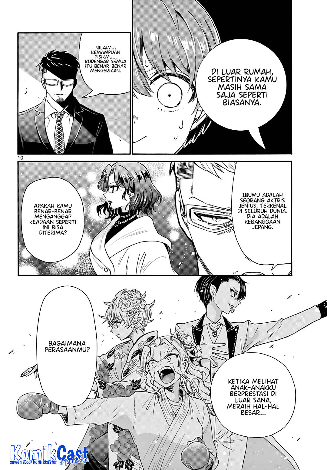 Mikadono Sanshimai wa Angai, Choroi Chapter 55 Bahasa Indonesia