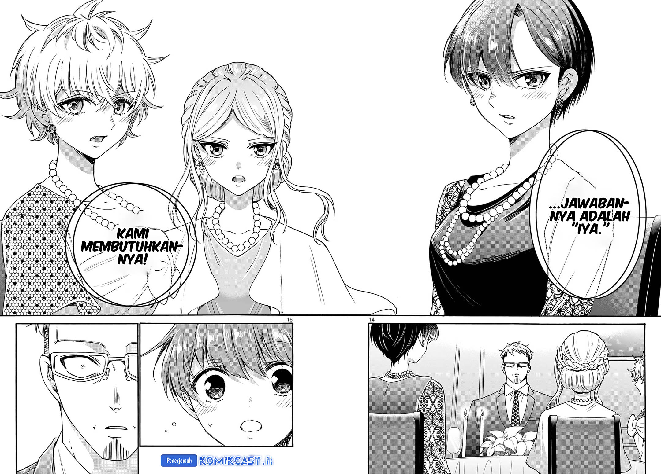 Mikadono Sanshimai wa Angai, Choroi Chapter 55 Bahasa Indonesia