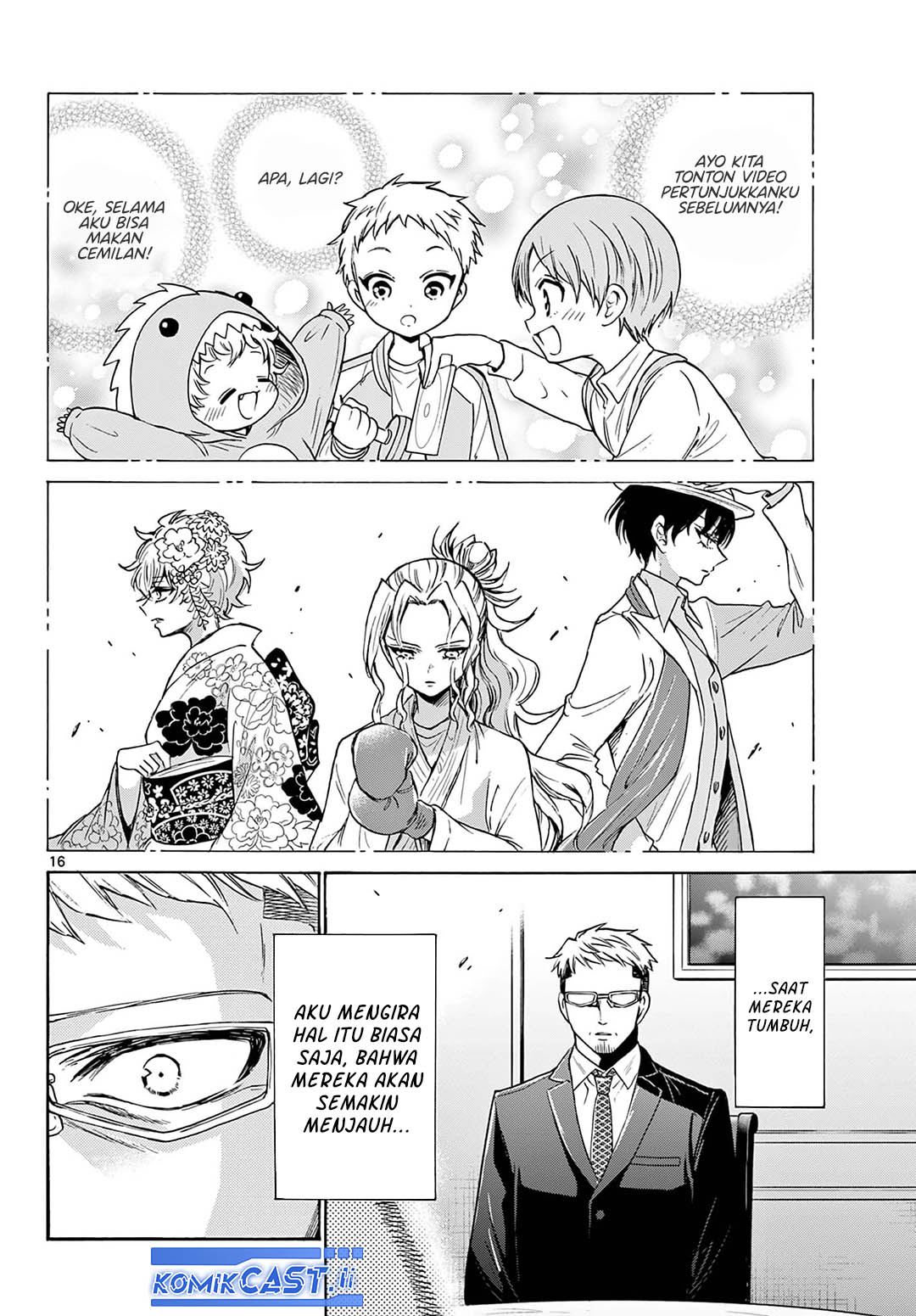 Mikadono Sanshimai wa Angai, Choroi Chapter 55 Bahasa Indonesia