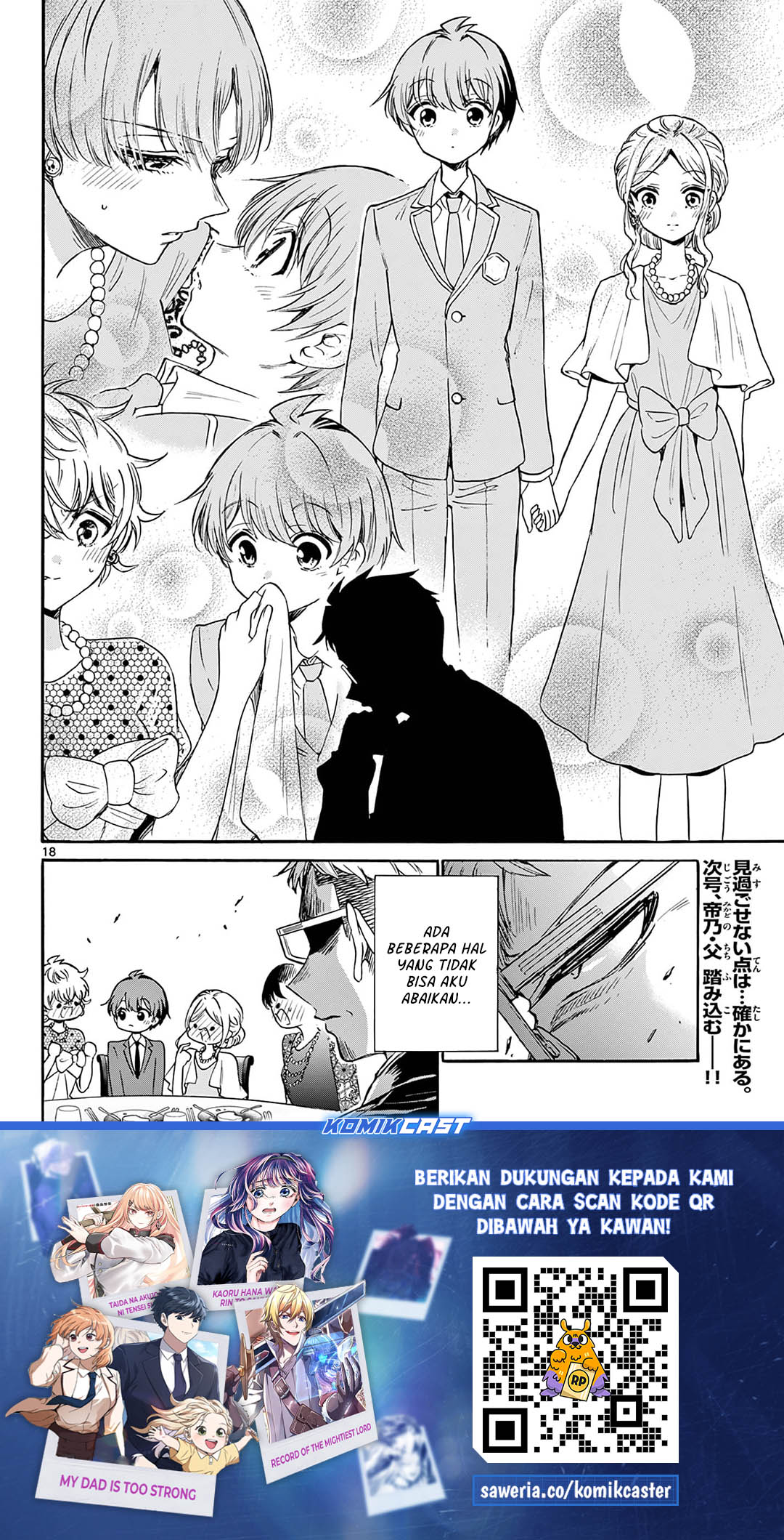 Mikadono Sanshimai wa Angai, Choroi Chapter 55 Bahasa Indonesia