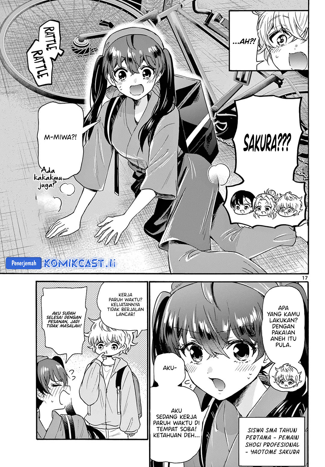 Mikadono Sanshimai wa Angai, Choroi Chapter 58 Bahasa Indonesia