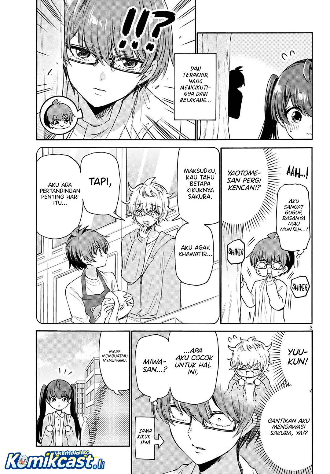 Mikadono Sanshimai wa Angai, Choroi Chapter 72 Bahasa Indonesia