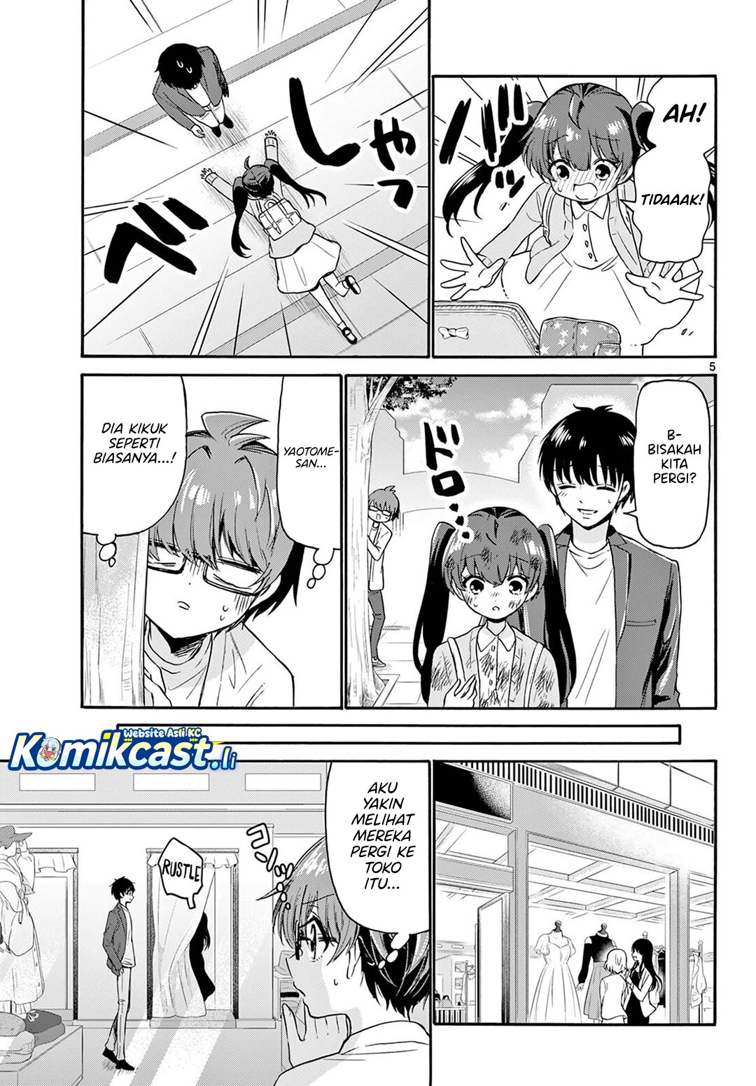 Mikadono Sanshimai wa Angai, Choroi Chapter 72 Bahasa Indonesia