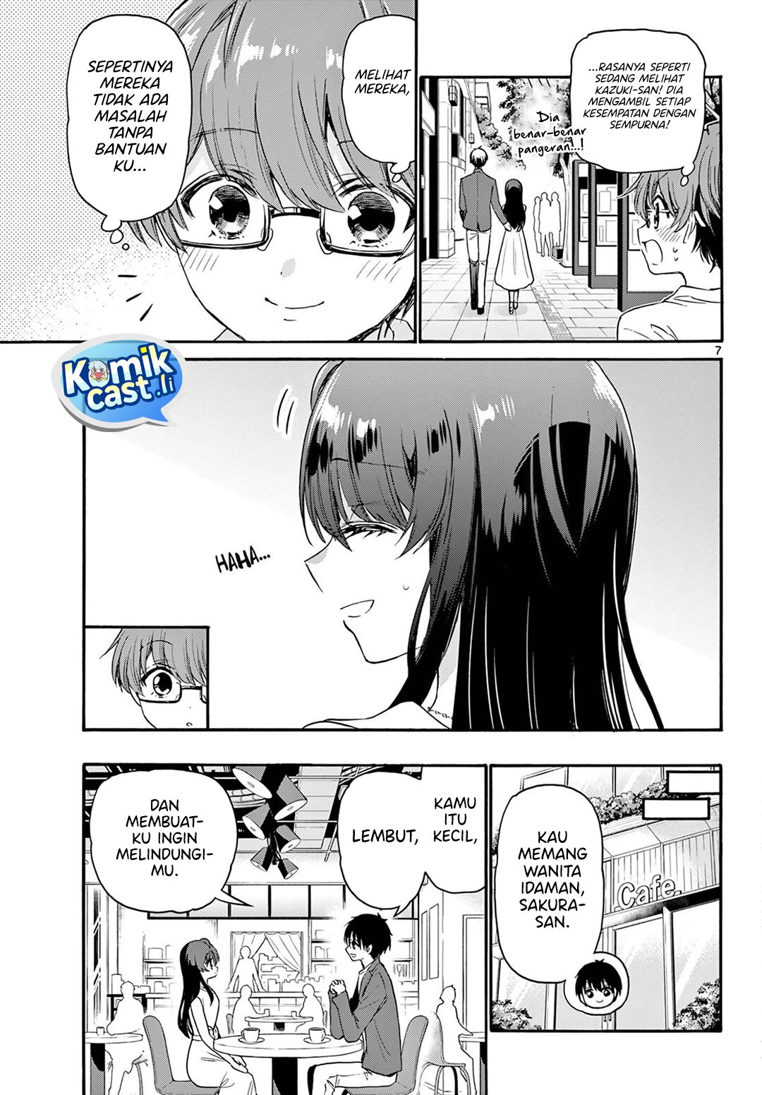 Mikadono Sanshimai wa Angai, Choroi Chapter 72 Bahasa Indonesia