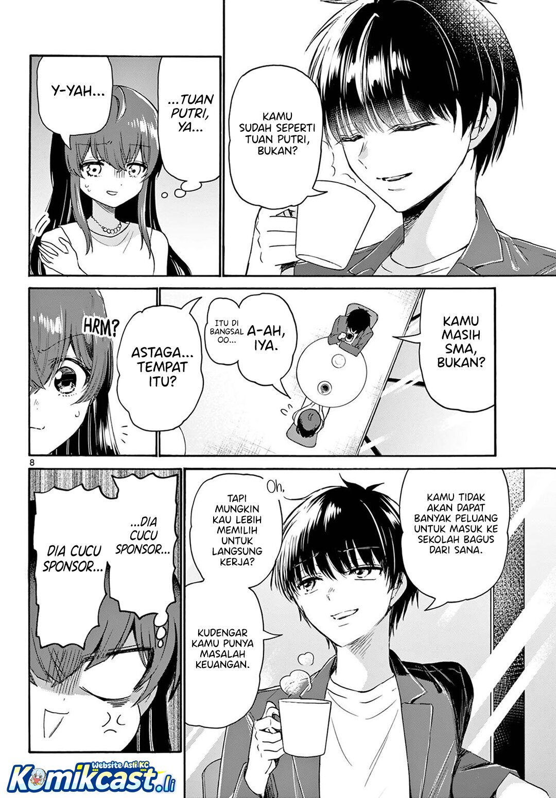 Mikadono Sanshimai wa Angai, Choroi Chapter 72 Bahasa Indonesia