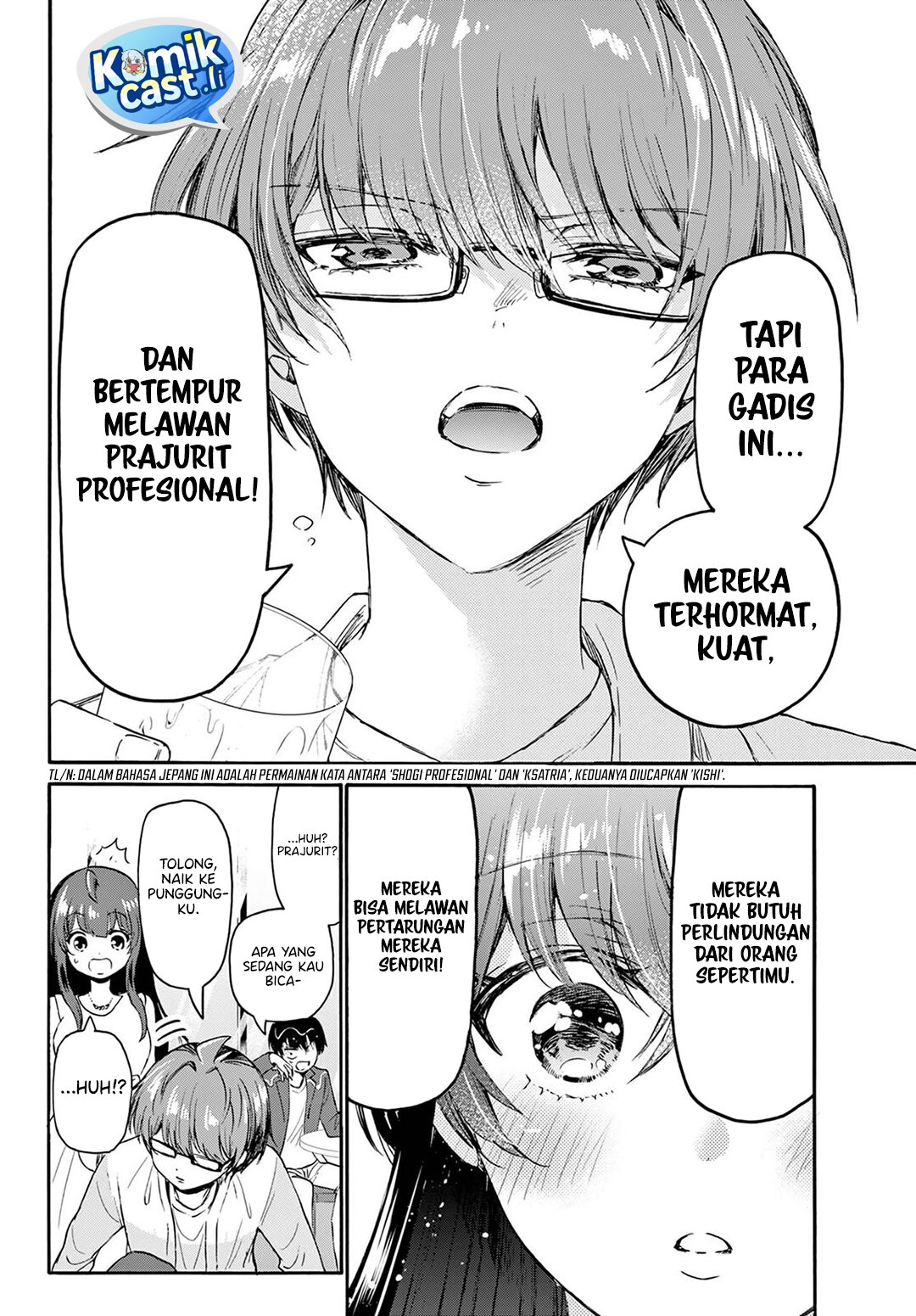 Mikadono Sanshimai wa Angai, Choroi Chapter 72 Bahasa Indonesia