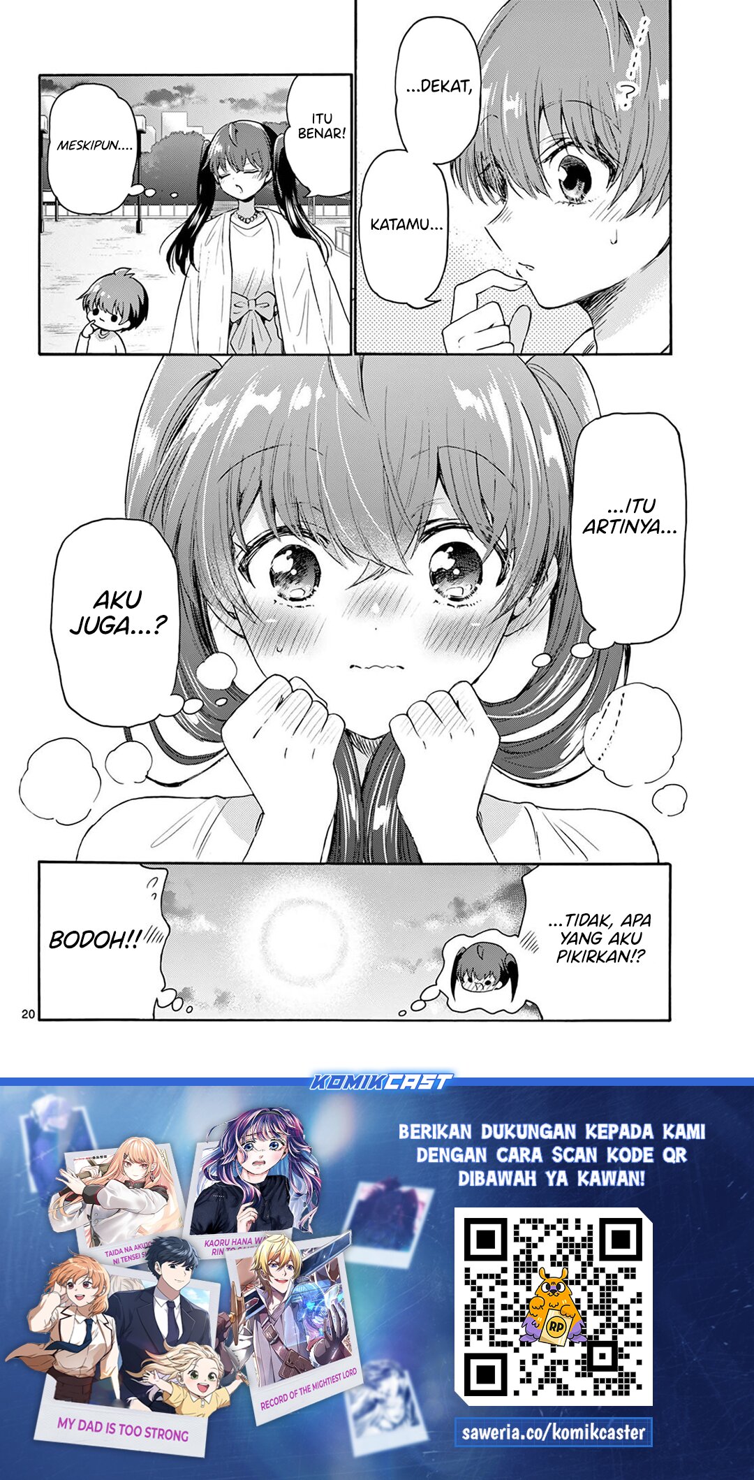 Mikadono Sanshimai wa Angai, Choroi Chapter 72 Bahasa Indonesia