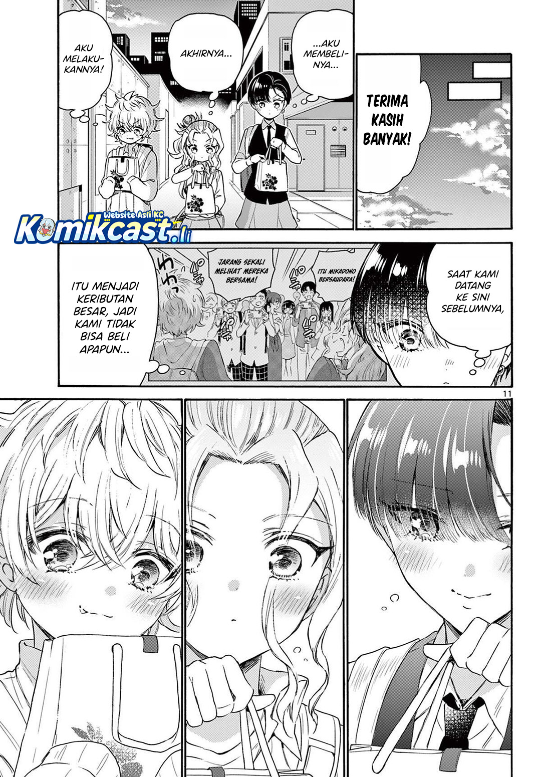 Dilarang COPAS - situs resmi www.mangacanblog.com - Komik mikadono sanshimai wa angai choroi 077 - chapter 77 78 Indonesia mikadono sanshimai wa angai choroi 077 - chapter 77 Terbaru 11|Baca Manga Komik Indonesia|Mangacan