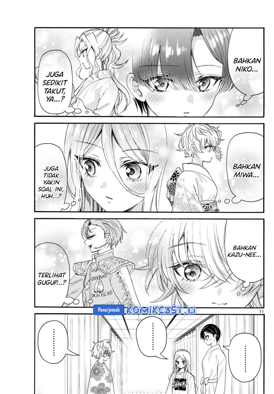 Mikadono Sanshimai wa Angai, Choroi Chapter 90 Bahasa Indonesia