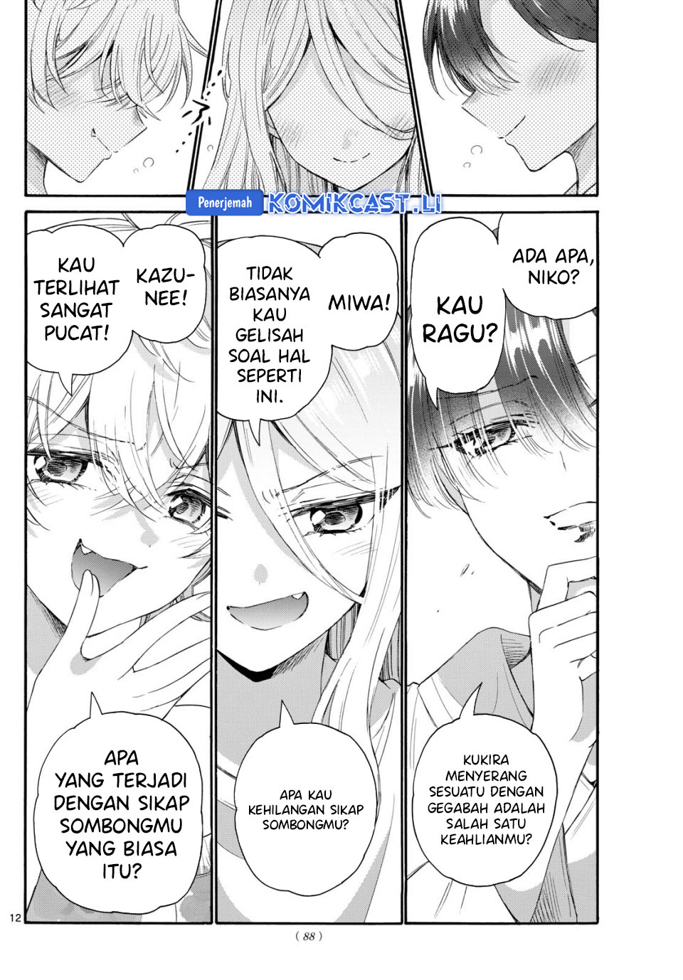 Mikadono Sanshimai wa Angai, Choroi Chapter 90 Bahasa Indonesia