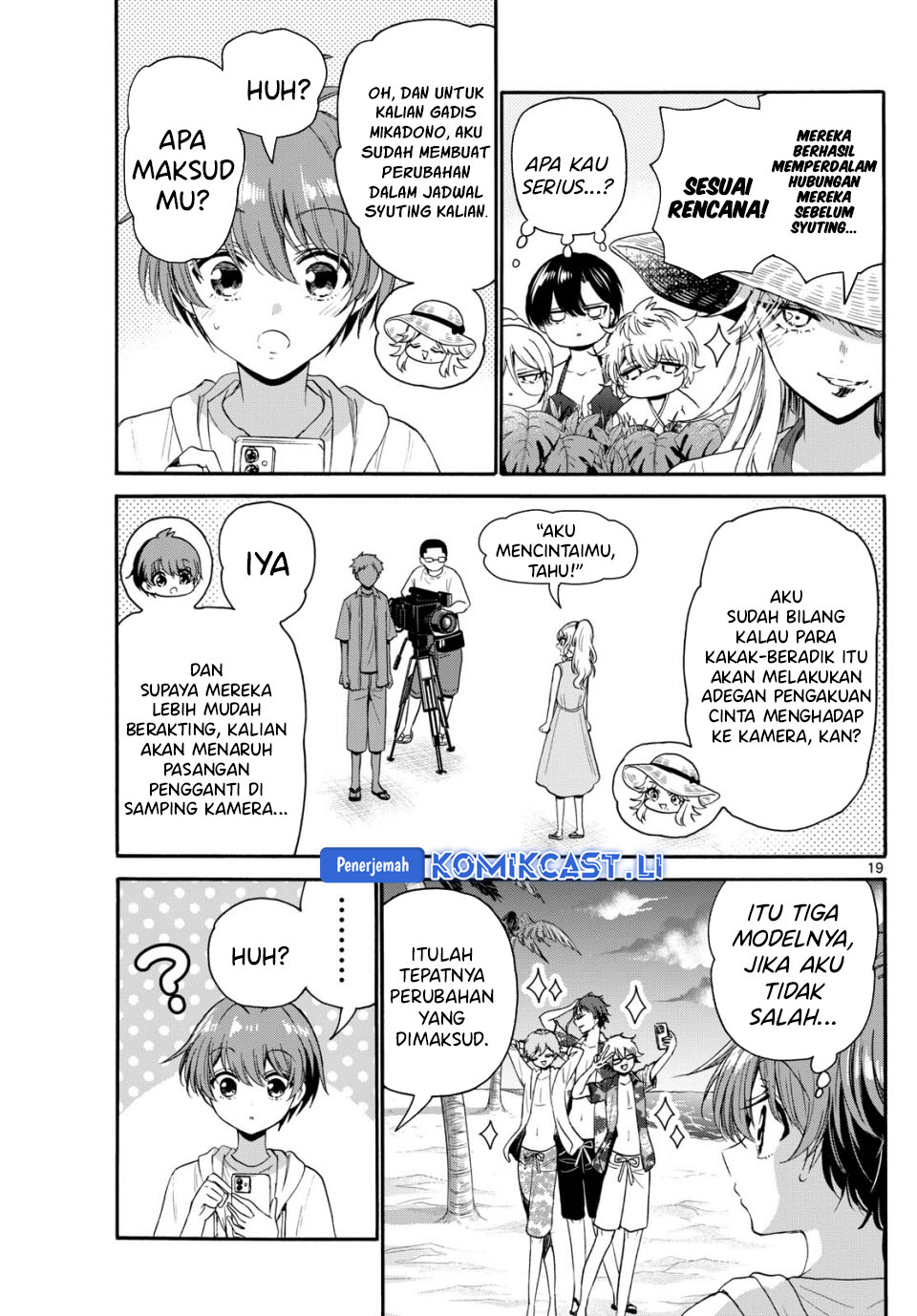 Mikadono Sanshimai wa Angai, Choroi Chapter 95 Bahasa Indonesia