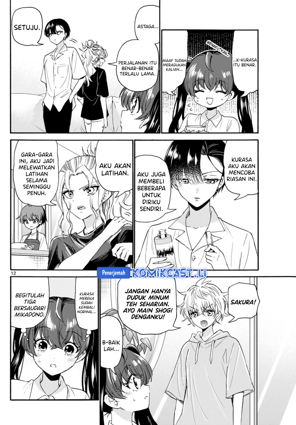 Dilarang COPAS - situs resmi www.mangacanblog.com - Komik mikadono sanshimai wa angai choroi 110 - chapter 110 111 Indonesia mikadono sanshimai wa angai choroi 110 - chapter 110 Terbaru 12|Baca Manga Komik Indonesia|Mangacan