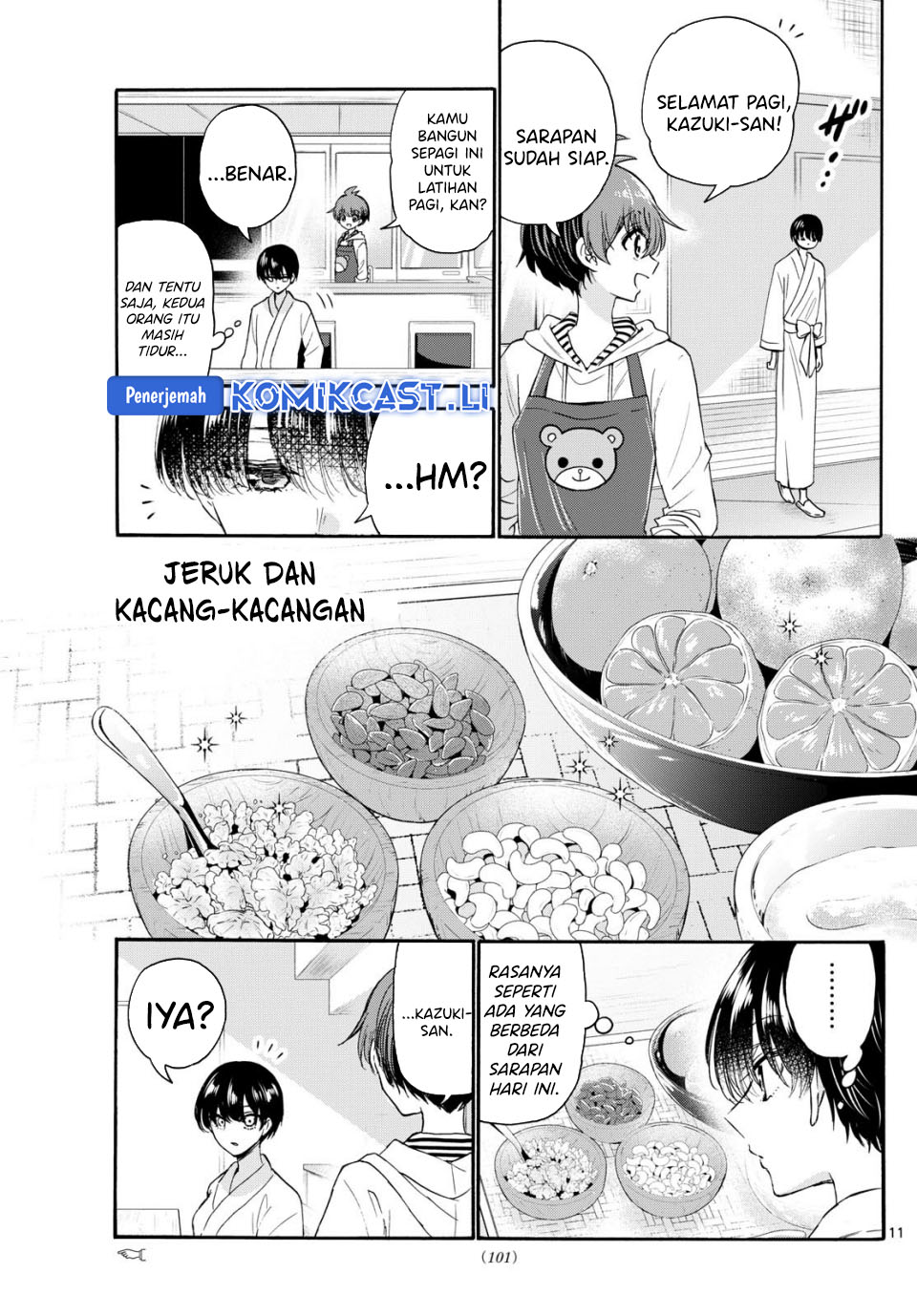 Mikadono Sanshimai wa Angai, Choroi Chapter 119 Bahasa Indonesia