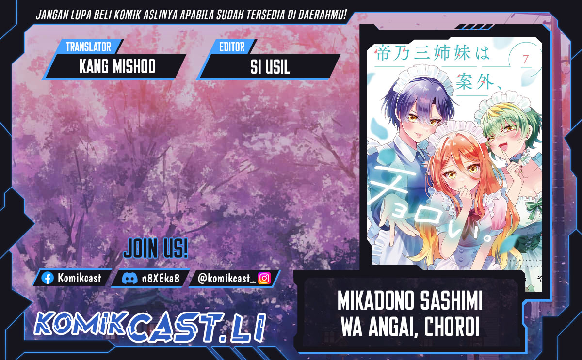 Mikadono Sanshimai wa Angai, Choroi Chapter 140 Bahasa Indonesia