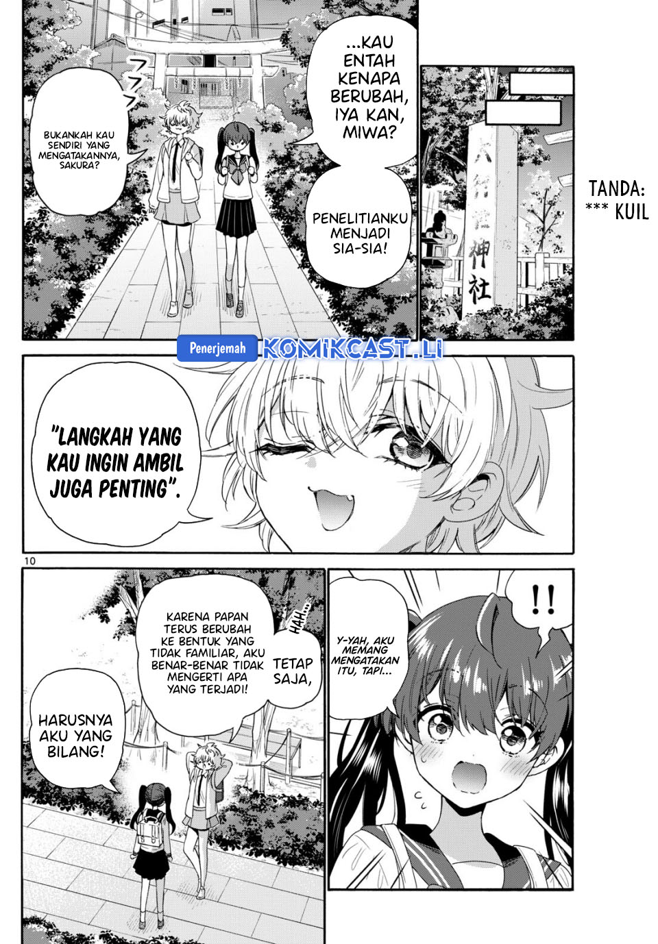 Mikadono Sanshimai wa Angai, Choroi Chapter 140 Bahasa Indonesia