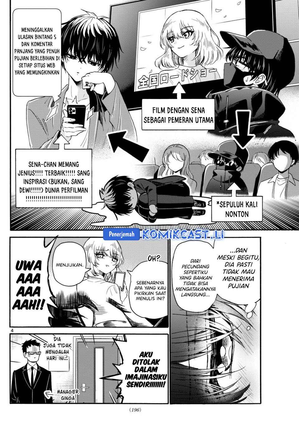Mikadono Sanshimai wa Angai, Choroi Chapter 143 Bahasa Indonesia
